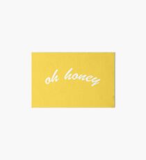 oh honey - golden Art Board
