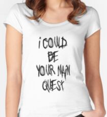 The Main Quest Women's Fitted Scoop T-Shirt