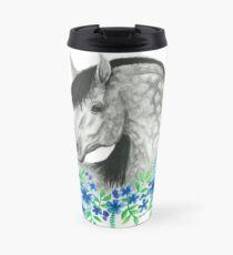 Dapples in Blue Travel Mug