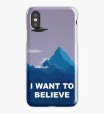 I WANT TO BELIEVE - PHONE CASE iPhone Case