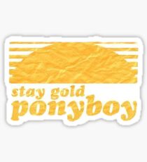 Stay Gold, Ponyboy Sticker