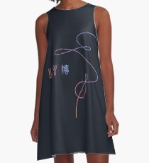 bts love yourself tear fake love A-Line Dress