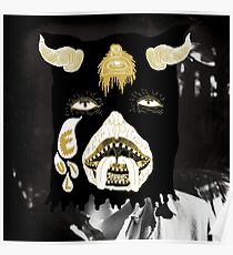Póster Evil Friends Portugal. El hombre