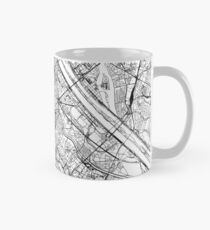 Wien Weiße Karte Tasse