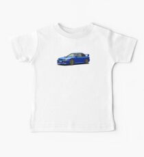 Subaru Impreza 22B STI Type UK Sonic Blue Baby Tee