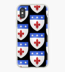 French France Coat of Arms 1477 Blason de la ville de Beaulieu lès Loches iPhone Case