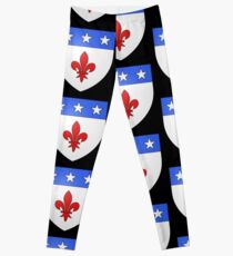 French France Coat of Arms 1477 Blason de la ville de Beaulieu lès Loches Leggings