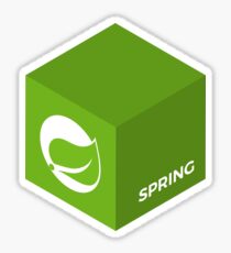 Programming Skill Cube - Spring Sticker