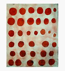 red spots Photographic Print