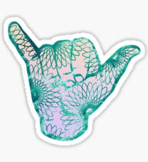 Hang Ten Pura Vida Tribal Mandala Pastel Sticker