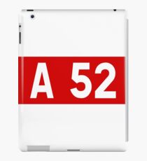 French motorway A52 iPad Case/Skin