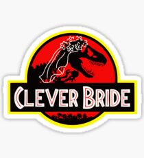 Clever bride Sticker