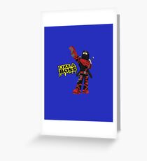 Robux Greeting Cards Redbubble - this aint no roblox escape prison obby radiojh games