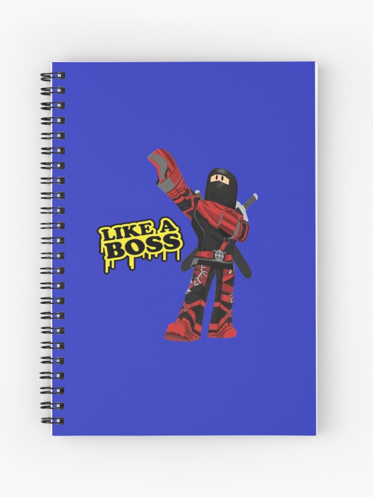 Roblox Spiral Notebook By Sunce74 Redbubble - roblox kids stationery redbubble