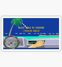 OUT RUN RADIO Sticker