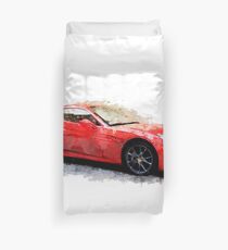 car retro Duvet Cover