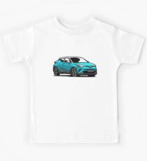 Toyota C-HR Blue SUV Kids Tee