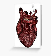 HEART ASHTRAY Greeting Card