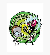 Invader Rim or Zick and Gorty? Photographic Print