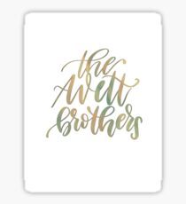 Avett Brothers Sticker
