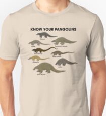 Kenne deine Pangolins Slim Fit T-Shirt