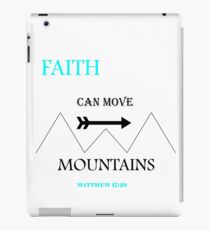 Matthew 17:20 iPad Case/Skin
