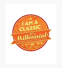 Classic Millennial Photographic Print