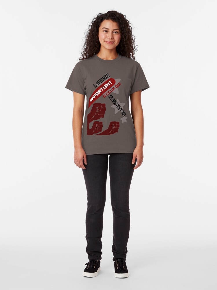Alternate view of The future belongs to those who are aging early Classic T-Shirt
