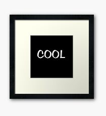 Cool Framed Print