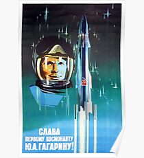 Yuri Gagarin III Poster