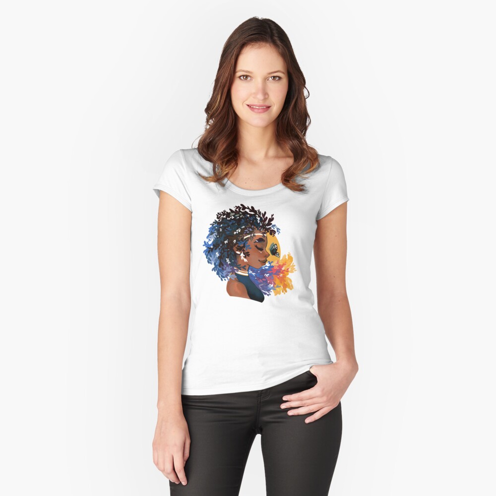 Thyme and time again Fitted Scoop T-Shirt