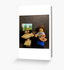 Brick Bob Greeting Card