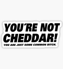 BROOKLYN NINE NINE- CHEDDAR. Sticker