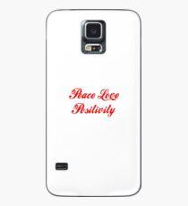 Friedensliebe-Positivität Hülle & Klebefolie für Samsung Galaxy