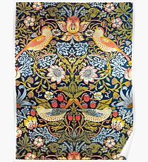 William Morris Strawberry Thief Design 1883 Poster