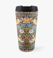 William Morris Strawberry Thief Design 1883 Travel Mug