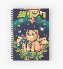 A Kitty to the past Spiral Notebook