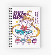 Sailor Meow Spiral Notebook