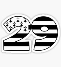 29 Finistère bretagne breton Sticker