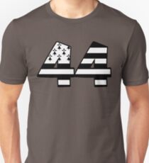 44 loire atlantiques nantes bretagne Unisex T-Shirt