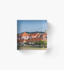 Skyline of Maribor city Acrylic Block