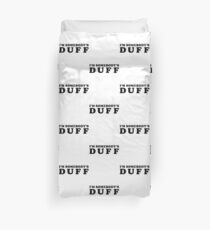 I'm Somebody's DUFF Celebrity Slogan Duvet Cover