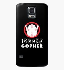 Funda/vinilo para Samsung Galaxy Congelación Gopher T Shirt Hunter Groundhog
