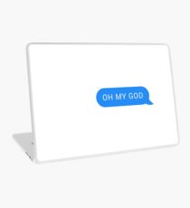OH MY GOD | Chat Pick Up Lines Laptop Skin