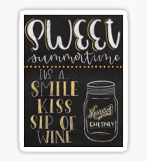 Sweet Summertime Sticker