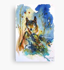 Watching Canvas Print