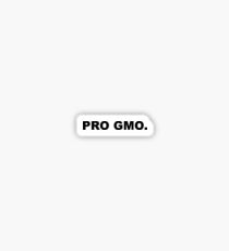 Pro GMO Sticker