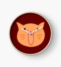 Happy Cat Clock