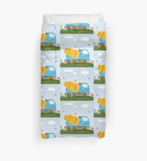 Cement mixer truck Duvet Cover