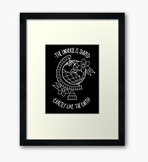 Third Planet Framed Print